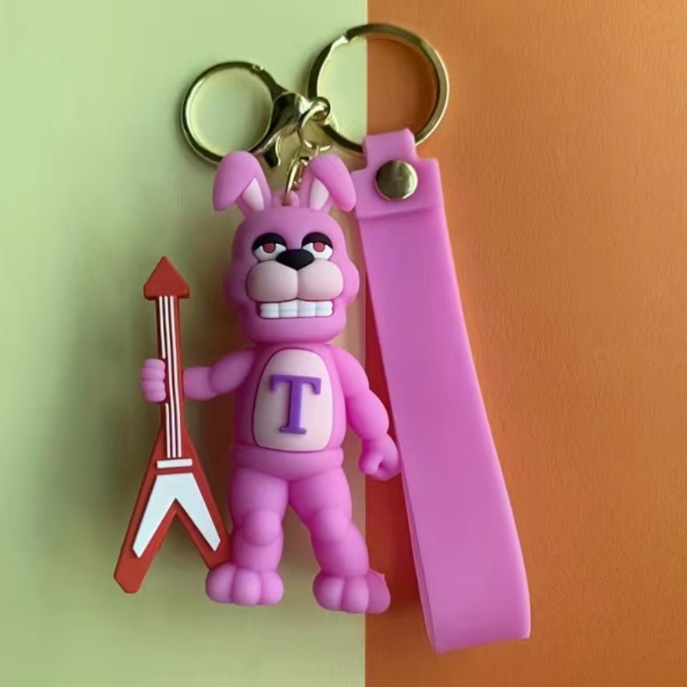 Five Nights at Freddy’s Keychain Bag Charm Toy with wrist strap